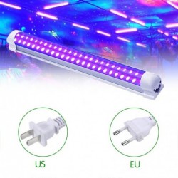 T8 tube - ultraviolet lamp - 60 LED - 10W - backlight / stages / parties