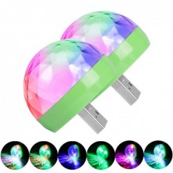 Mini disco light - USB - LED - crystal ball - lamp - with music sensor