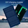Mini poly solar panel - battery charger - 5.5V - 50MA - 68 * 38mmSolar panels