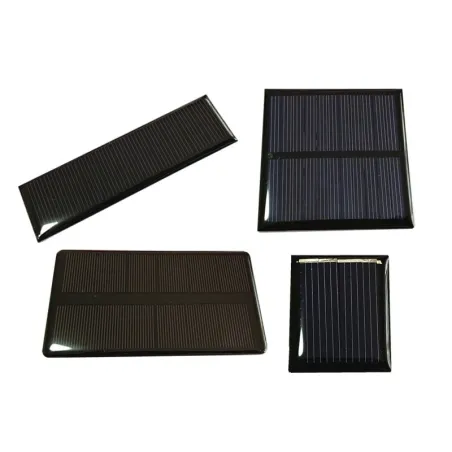 Solar panel module - for chargers - 5.5V - 40MA / 65MA / 70MA / 80MA / 110MABattery & Chargers