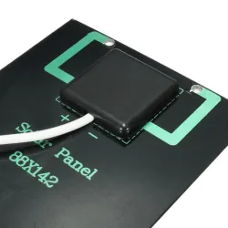 Solar panel - charging board - quick charging - 5W - 5V - USBSolar panels
