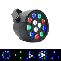 Strobe stage light - RGB - LED - with remote / sound control - for party / disco