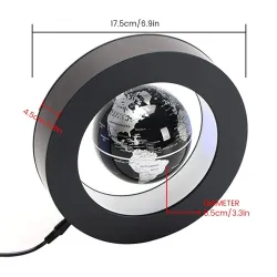 Magnetic floating globe - world map - night lamp - LEDLights & lighting