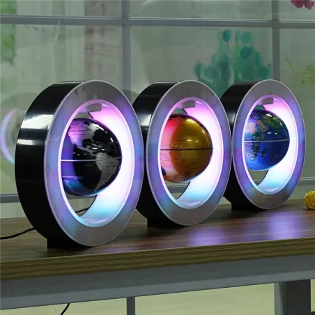 Floating / levitation magnetic globe - world map - night light - LEDLights & lighting