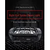 Spider beam stage light - portable - moving head - LED - RGBW - 8x 10WStage & events lighting