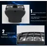 Spider beam stage light - portable - moving head - LED - RGBW - 8x 10WStage & events lighting