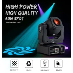 Mini stage light - spotlight - LED - 60W - for clubs / discoStage & events lighting