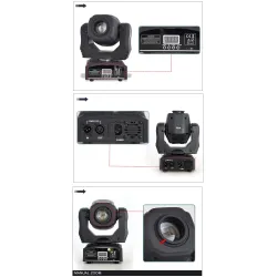 Mini stage light - spotlight - LED - 60W - for clubs / discoStage & events lighting