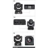 Mini stage light - spotlight - LED - 60W - for clubs / discoStage & events lighting