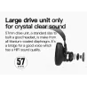 Bluedio 7th - wireless headphones - Bluetooth - noise cancelling - with microphone / voice controlEar- & Headphones