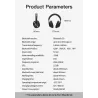 Bluedio 7th - wireless headphones - Bluetooth - noise cancelling - with microphone / voice controlEar- & Headphones