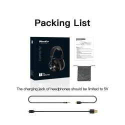 Bluedio 7th - wireless headphones - Bluetooth - noise cancelling - with microphone / voice controlEar- & Headphones