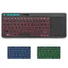 K18 Plus wireless keyboard - LED - multi-touch - English / Russian / Hebrew layoutKeyboards