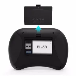 Rii X8+ - mini wireless keyboard - LED - 2.4GHz - with touchpad - Android TV Box / PCKeyboards