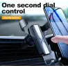 Gravity phone holder - for car air vent - 3 point support - with safety lockHolders