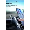 Gravity phone holder - for car air vent - 3 point support - with safety lockHolders