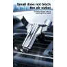 Gravity phone holder - for car air vent - 3 point support - with safety lockHolders