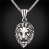 Lion head pendant - stainless steel necklaceNecklaces