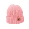 Knitted warm beanie - for girls / boysHats & caps