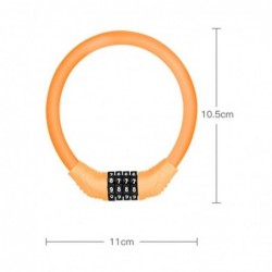 Bicycle / motorcycle lock - ring with 4 digit passcode - anti-theftMotorbike parts