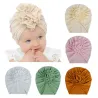 Thin hat / turban with flower knot - for girlsHats & caps