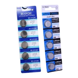 3V BR2032 DL2032 ECR2032 CR2032 Lithium cell battery - button batteries - 5 piecesBattery