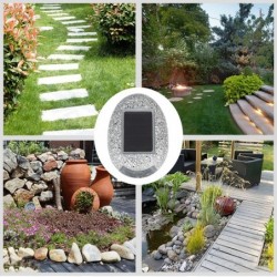 Decorative LED stone - solar garden light - waterproof - garden / patioSolar lighting