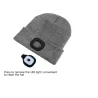 Warm knitted beanie - with LED light - unisexHats & Caps