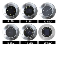 Solar powered ground lamp - garden light - waterproof - LEDSolar lighting