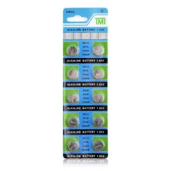 AG13 - 1.55V - alkaline cell battery - 10 piecesBattery