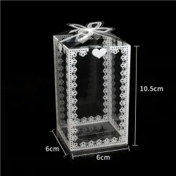 Transparent gift box - wedding / party / cakes / presentsDecoration