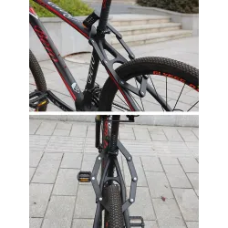 Bicycle anti theft lock - foldable - 4 digit passwordBicycle