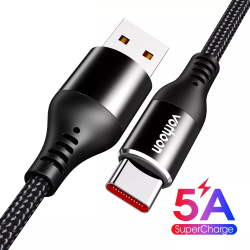 Fast charge cable - 5A - 40W - USB - type-CCables
