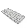 Computer keyboard - USB - ergonomic design - for Apple / Windows / PC / MacKeyboards