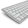 Computer keyboard - USB - ergonomic design - for Apple / Windows / PC / MacKeyboards