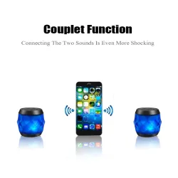M&J - mini wireless speaker - with lanyard - Bluetooth - LEDBluetooth speakers