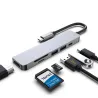 USB HUB-C HUB adapter - 6 in 1 USB-C to USB 3.0 HDMI - splitterHDMI switchers