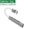 USB-C - HUB 3.0 3.1 Type-C - 4 port multi splitter - adapter OTGSplitters