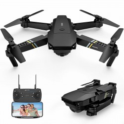 FLYHAL E58 PRO - WIFI - FPV - 1080P HD Camera - Foldable - RC Drone Quadcopter - RTF