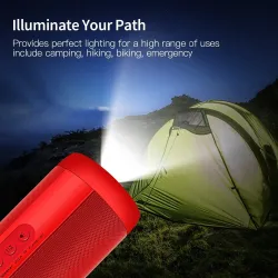 Wireless Bluetooth speaker - mini column box - TF card - waterproof - with torchBluetooth speakers