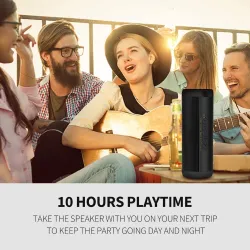 Wireless Bluetooth speaker - mini column box - TF card - waterproof - with torchBluetooth speakers