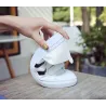 Classic white sneakers - flat loafers with velcroShoes