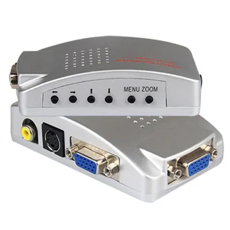 PC signal converter box - adapter - VGA to TV AV RCA - NTSC PALHDMI switchers