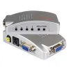 PC signal converter box - adapter - VGA to TV AV RCA - NTSC PALHDMI switchers