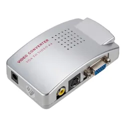 PC signal converter box - adapter - VGA to TV AV RCA - NTSC PALHDMI switchers