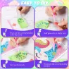 Diamond painting by numbers - deer / unicorn / owl - kids arts craftEducational