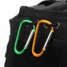 Alloy carabiner with buckle - keychain - 5 piecesKeyrings