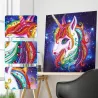 5D diamond painting - mosaic - unicorn / cat / owl - educational arts craftDecoration