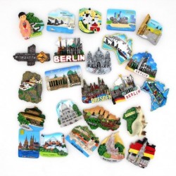 Tourist 3D fridge magnets - Bhutan / Japan / Germany / Turkey / Australia / PragueFridge magnets