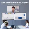 Baseus - USB-C 3.0 / HUB type-C to HDMI - RJ45 VGA SD / TF - power adapter - 17 in 1 docking station for Macbook ProStands